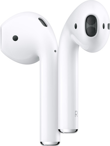 Wireless and Bluetooth Earbuds:Apple AirPods 2 With Charging Case